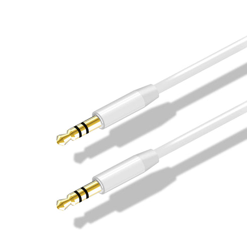 Aux Cable Audio Adapter MP3 Earphone Extension Lead 3.5mm Male - TradeNRG UK